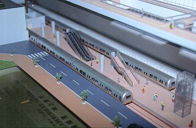 捷運車站模型